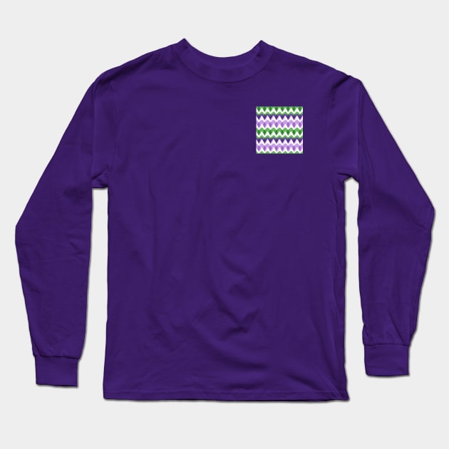 Gender queer | LGBTQ+ Long Sleeve T-Shirt by QueerPatterns